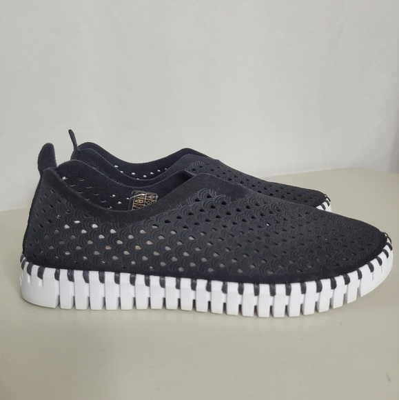 Ilse Jacobsen Hornbaek Womens Black Tulip 139 Flat Slip-On - Size 36 (5.5/6) - Picture 1 of 15